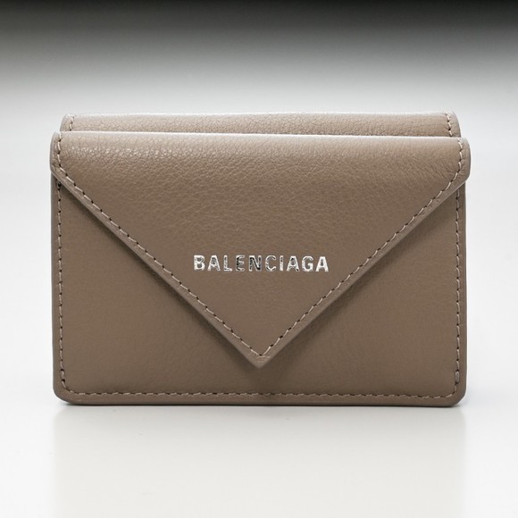 Balenciaga Wallet Tri Brown - Picture 1 of 5